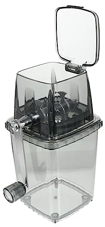 KICHOUSE Manual Ice Crusher Chopper for Home Hand Crank Ice Machine Slush Machine Easy to Use