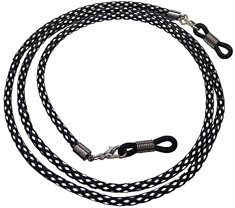 Hawhy Brillenband Brillenkordel Brillenkette 4 Ersatz Brillenösen für Sonnenbrille, Lesebrille & Coole Brillen