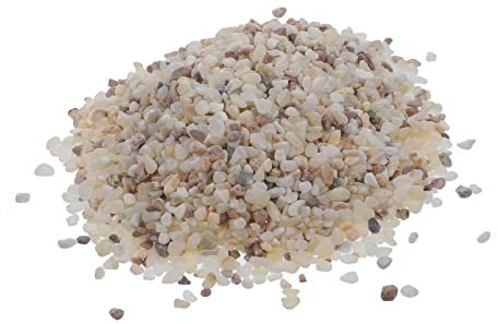DECHOUS Aquarium-felsen Kies Großpackung 1 Kg Mini-kies Schwarz-weiß Aquarium-kies Dekorative Aquarium-Dekoration