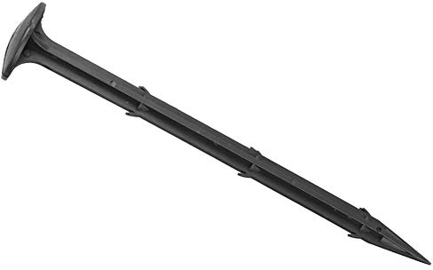Tyenaza 50 Stück Zeltheringe, Kunststoff, Langlebig, Für Garten, Camping, Markise, Vordach, Zelthering, Nagel, Gartenpfähle, Kanten, Zaunhaken, Heringe Für Camping, Vordächer(20cm)