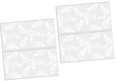 Gadpiparty 4stücke Kreative Waschmaschinen Aufkleber Dekorative Wandaufkleber Für Waschküche Fensterdekoration Hochwertige Decals Für Zuhause