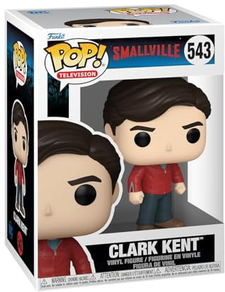 Funko POP! Television: Smallville - Clark Kent - Vinyl-Sammelfigur - Geschenkidee - Offizielle Handelswaren - Spielzeug Für Kinder und Erwachsene - TV Fans - Modellfigur Für Sammler und Display