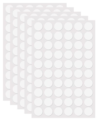 QUARKZMAN 300 Stück für Wandmontage Klebemasse-Poster-Kitt Montagekitt 15mm | abnehmbarer, doppelseitiger, zum Aufhängen von Bildern und Museumskunst, Klebemasse