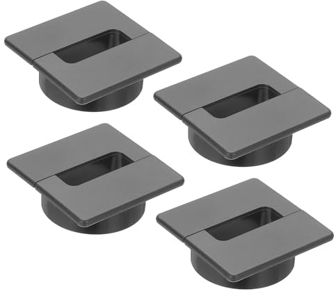 PATIKIL 2.4 Inch Desk Grommet, 4Pcs Cable Grommet Wire Management Cable Hole Cover Cord Organizer for Office Home Table Countertop, Gray