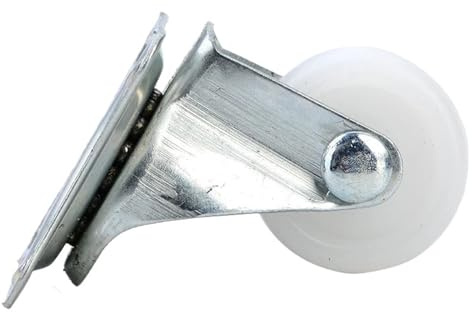 Roulettes, 4 pièces 10KG roulettes pivotantes universelles 1 roues roulette PP Nylon double roue à roulettes for chaise de chariot à plate-forme