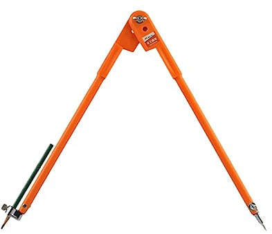 Homoyoyo Compás De Precisión Para Carpintero Herramienta De Marcado y De Gran Diámetro Ajustable Compás De Carpintero Para Bricolaje Herramienta Manual De Marcado y Para Carpintería