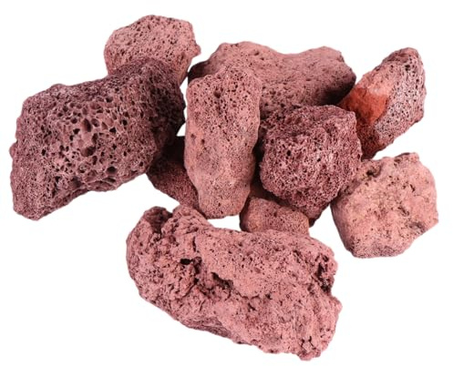 HOLIDYOYO Biologisches Vulkanstein Filtermedium 500g Für Aquarium Gartenbeet Und Blumentöpfe Zur Wasserklärung Und Bodennährstoffverbesserung
