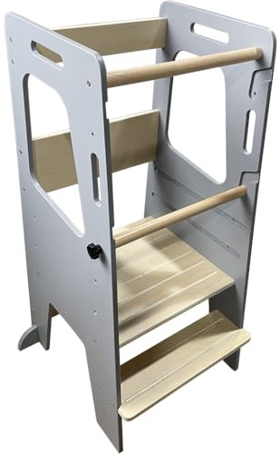 2Kids Toys Wachsender Lernturm Grau