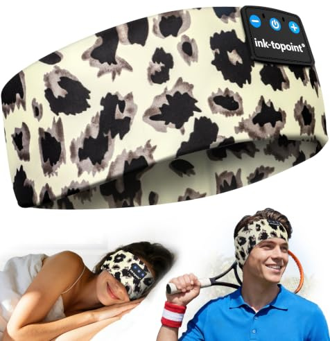 Schlafkopfhörer Bluetooth,Schlaf Kopfhörer Stirnband Für seitenschläfer | Ultradünne HD Stereo Lautsprecher & 16H Akku.Perfekt Für Sport, Reisen, Meditation & Entspannen.Geschenk Für Männer & Frauen