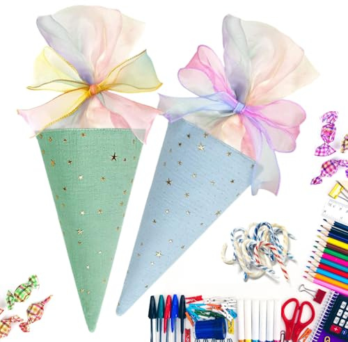Godispåsar | 2 stycken godispåsar | Twist stängning kakförpackning för popcorn snacks | Favors för master class party