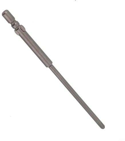 PH00 PH0 PH1 PH2 Embout de tournevis cruciforme à tige ronde de 4 mm pour tournevis électrique 800 compatible avec perceuses sans fil, perceuses électriques et outils à main (4 x 80 x 2,5 PH1)