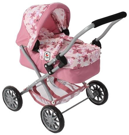 Bayer Chic 2000 Puppenwagen Smarty | Mit Tragetasche | Ab 2 Jahren | Kompakter Puppenbuggy für Kleinkinder. Inkl. weicher Tragetasche, Verdeck & Gepäcknetz. Ideal für Einsteiger ab 2 Jahren.