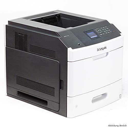 Lexmark MS811n - Impresora láser (PCL 5Ce, PCL 6, PDF 1.7, Postscript 3, PPDS, XML, A4, USB 2.0, 1200 x 1200 dpi), Color Negro y Blanco