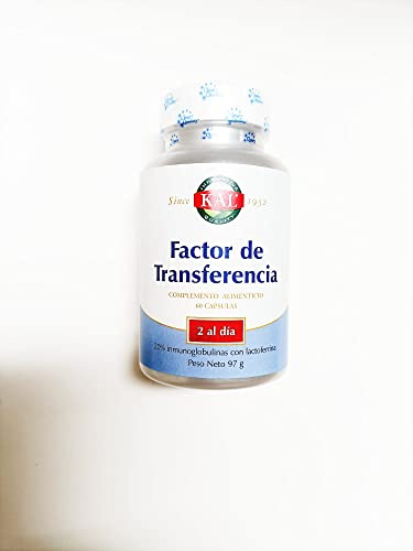 Factor de Transferencia Kal 60 cápsulas de Solaray