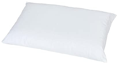 Tinéo - Oreiller Bébé, Oreiller pour Tout-Petit, Lavable en Machine, Fabriqué en France, A partir de 12 Mois, 40x60cm, Blanc