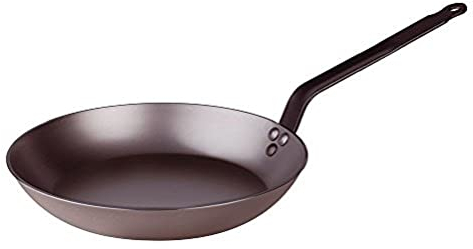 Pentole Agnelli Lionese Padella Pesante in Ferro, antiaderente, 36 cm, Grigio