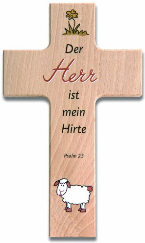 jakopabra Kinderkreuz Holzkreuz Psalm 23