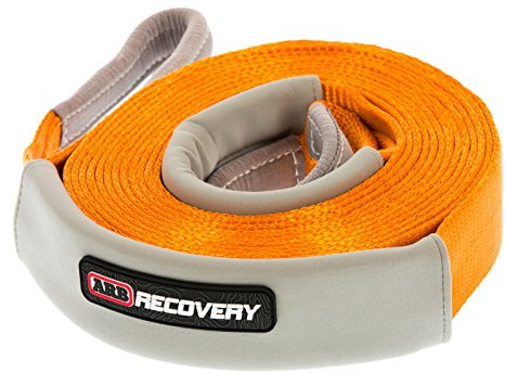 ARB 4 x 4 tillbehör ARB705LB återhämtning snatch rem orange 30 tum x 5 cm lastkapacitet 8 kg, NATA-godkänd, 20% stretch