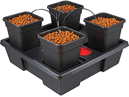 Atami Nutriculture Wilma System für 4 Pflanzen, Hydro Grow Bewässerungssystem (11L Topf)