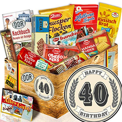 Geschenke aus Keksen/DDR Box/Geschenk zum 40 Geburtstag / 40 Geburtstag