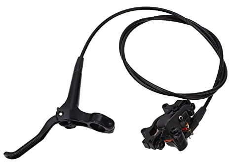 Frein à disque hydraulique pour vélo, levier en alliage d'aluminium, design ergonomique et léger, kit de freins hydrauliques à double piston pour VTT, 2 pièces