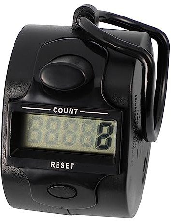 KOMBIUDA Compteur Électronique Manuel 5 Chiffres 2 Pièces Et Portable Matériaux Solide Outils De Fitness Gadgets Sport Marche