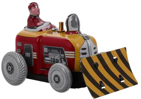 VICASKY Vintage Schneepflug Spielzeug Uhrwerk Modell Für Fotografie Requisiten Und Heimdekoration Einzigartige Für Sammler