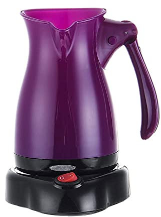 Kettles, for Boiling Water, 5L Coffee Pot Maker for Kitchen Heaters Stove Hot Cooker Plate Milk Water Coffee Tea Heating Kettles Home Office Boil-Dry Protection, Stainless/Purple Learned extensively