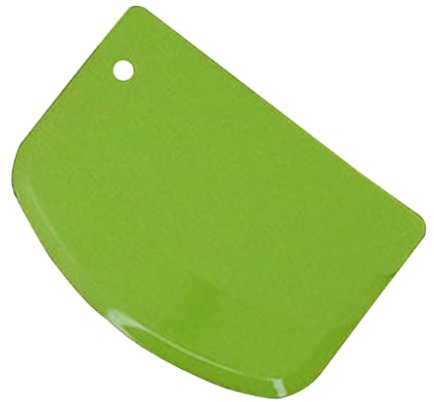 JUNNASALIKER Bowl Scraper Plastic Pastry Scrapers Cake Heat- Resistance Dish Scrapers Kitchen