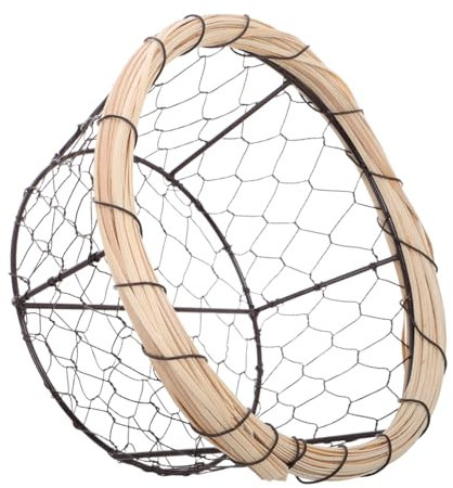 TOPPERFUN Panier Forgé Pour Œufs Et Fruits Panier De Collecte Pour Décoration De Cuisine Et Rangement De Légumes