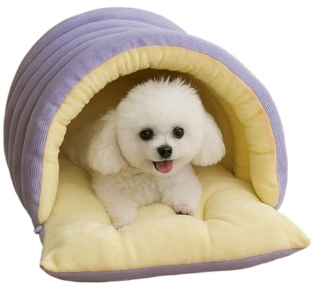 Cama Cueva para Gatos - Casa De Dormir para Mascotas Lavable,Cama De Dormir Lavable para Gatitos | para Gatitos Y Cachorros Pequeños Medianos Y Grandes para Interior Y Exterior