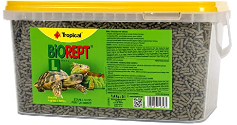 Tropical Tadeusz Ogrodnik AW101056 Bio Rept Futter für Landschildkroeten 5L/1.4Kg