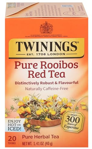 Twinings Tea Red African Rooibos Tea, 20 ct
