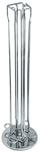 Nerthus FIH 409 - 40 pezzi Distributore rotante di capsule di caffè in acciaio inox, per capsule Nespresso e compatibili