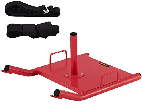 BuoQua Trineo para Entrenamiento de Velocidad y Aguilidad Entrenamiento de Fuerza y Fitness Trineo para Aumentar la velocidad con Arnés de Poder y Correa para Tirar
