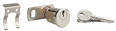 THIRARD 28299 Ptt - Trebbiatrice Postale Corpo in Ottone Cromato con Passaggio P.T.T. Fornito con 2 Chiavi-Meccanismo Perni, Camma piatta n°3 Doppia scanalatura con Forcella - Spessore max 2,1 mm -