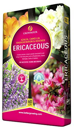 GROWMOOR ERICACEOUS COMPOST 60L