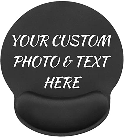 Personalisierte Foto Gaming Mauspad mit Handgelenkstütze benutzerdefinierte Anime Mauspads mit Handgelenkstütze Gel Mauspad rutschfeste Gummibasis Anpassbar ergonomisches Mousepad