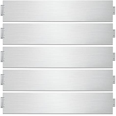 Tubiaz Bordure de pelouse en métal galvanisé 5 m, 10 m, 15 m, 20 m, 25 m, 30 m, 35 m, 40 m, 45 m, 50 m, 100 x 18 cm, galvanisée - Longueur : 10 m