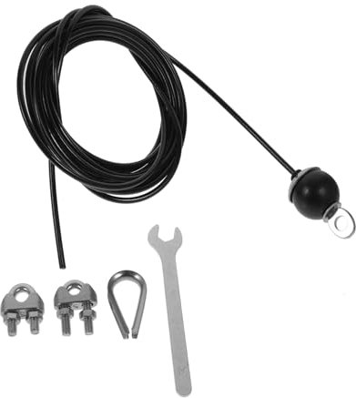 OHPHCALL 1 Satz Fitness-rollenkabel Professionelles Trainingskabel Fitnessangebot DIY-Fitness-Kabel Riemenscheibenkabel Pu-Abdeckung Ersatzkabel Pu-Abdeckung Für Drahtseil Gummi Einstellbar