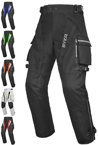 Motorcycle Pants for Men and Women Armored Cordura Overpants Enduro ATV Dual Sports Motocross Cargo Work Touring