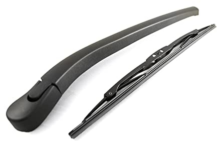 Rumplex Heckwischerarm Heckscheibenwischer Wischerarm Wischerblatt Scheibenwischer Hinten Heckscheibe Heckscheibenwischerarm Kompatibel Mit BMW 5er Touring E61 2004-2010 OEM: 61627066173