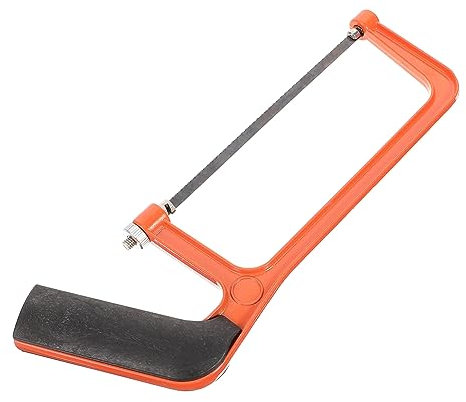 SEWOART Mini Säge Aus Aluminiumlegierung Kompakte Bügelsäge Für Holz Tragbares Handwerkzeug Für Gartenarbeiten Und Camping Ergonomischer Griff Für Sicheres Schneiden