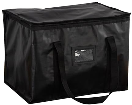 WJnflQN Insulated Bags for Groceries,Insulated Cooler Bag | Leakproof Shopping Tote for Groceries, Large Capacity Insulated Food Delivery Bag