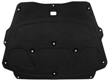 NINQ Avant Moteur Capot D'isolation Coussin Phonique pour Porsche Cayenne 2011-2014, Voiture Tapis de Moteur Mousse Ignifuge Accessoires