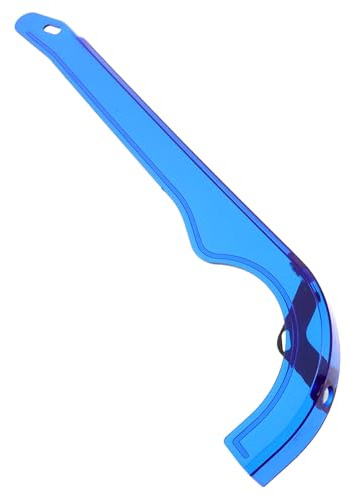 DOITOOL Bike Chain Guard Protector - Oilproof Plastic Bike Chain Cover Shell Replacement, Cycling Accessory Easy Installation, Blue, 15. 33x3. 93x0. 98in