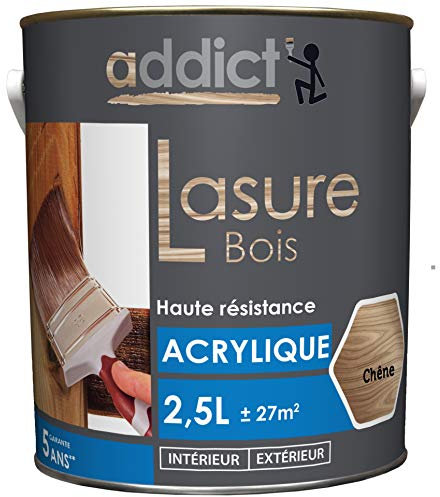 ADDICT LASURE BOIS BLEU 2.5 L chêne