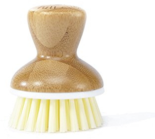 Full Circle Bubble Up Dish Brush, White (Pack of 6)