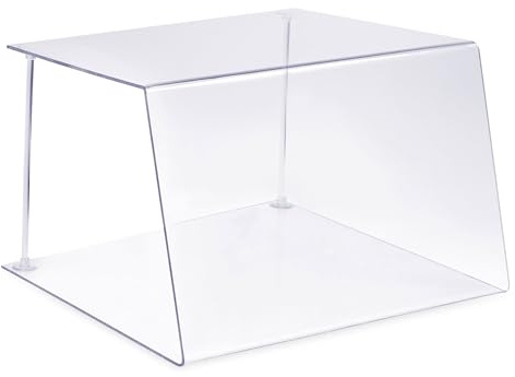 Trofecto Spuckschutz Thekenaufsatz Typ 1 [120x30x40cm, Stärke 4mm] | Vitrine aus hochwertigem & robustem PETG Acrylglas – Effektiver Schutz für Gastronomie & Einzelhandel – Made in Germany