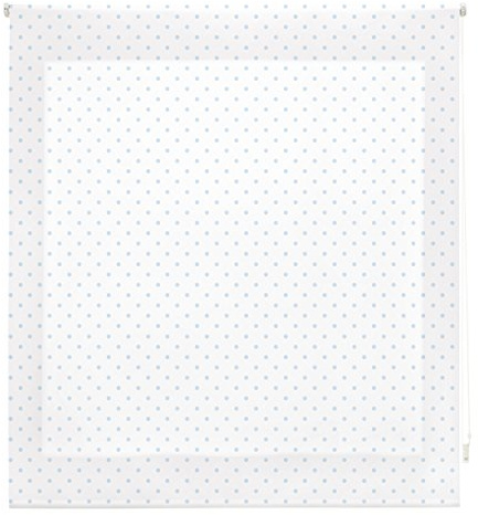 blindecor handschriftlichen Himmel Rollo, Textil, weiß, 150 x 180 cm